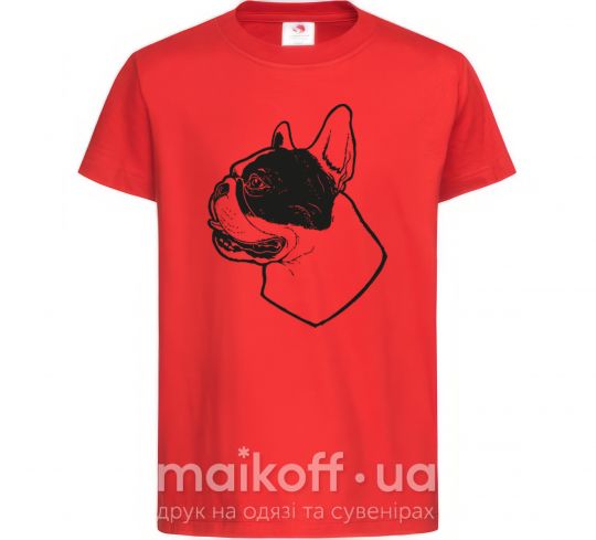 Детская футболка Black Bulldog Красный фото