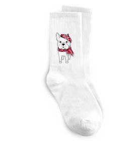 Шкарпетки Бульдог в шарфі