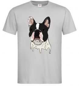 Мужская футболка Бульдог малюнок