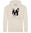 Женская толстовка (худи) Бульдог малюнок Таш фото