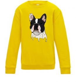 Дитячий світшот Бульдог малюнок