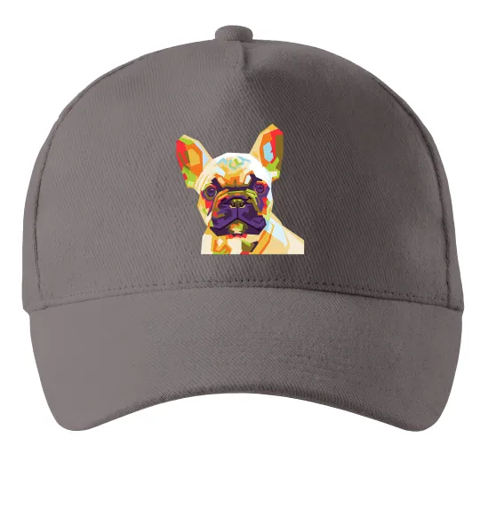 Кепка Multicolor bulldog Серый фото
