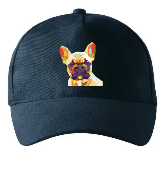 Кепка Multicolor bulldog Темно-синій фото