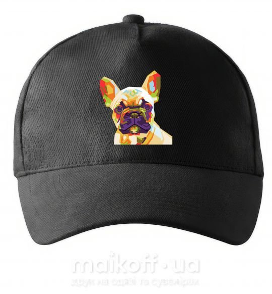 Кепка Multicolor bulldog Чорний фото