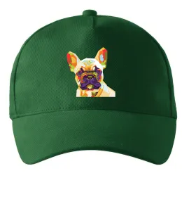 Кепка Multicolor bulldog Темно-зеленый фото