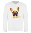 Свитшот Multicolor bulldog Белый фото