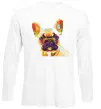 Лонгслив Multicolor bulldog Белый фото