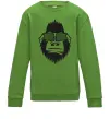 Дитячий світшот Gorilla in glasses Лаймовий Дитячий світшот Gorilla in glasses Лаймовий фото