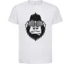 Дитяча футболка Gorilla in glasses Білий Дитяча футболка Gorilla in glasses Білий фото