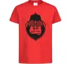 Дитяча футболка Gorilla in glasses Червоний Дитяча футболка Gorilla in glasses Червоний фото