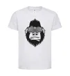Дитяча футболка Gorilla in glasses Білий фото