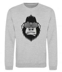 Світшот Gorilla in glasses Світшот Gorilla in glasses