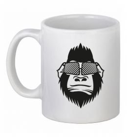 Чашка керамическая Gorilla in glasses