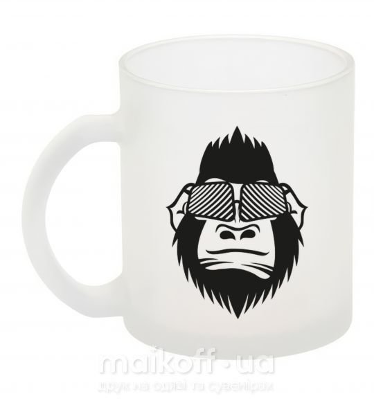 Чашка стеклянная Gorilla in glasses Фроузен фото