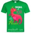 Чоловіча футболка Real roar princess Зелений фото