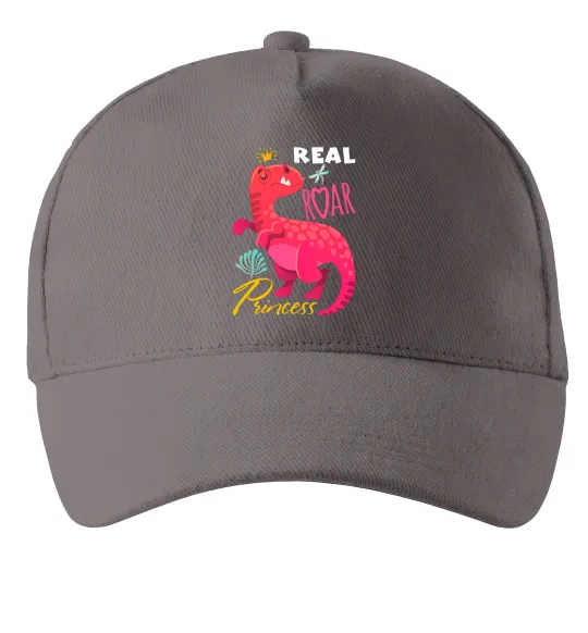 Кепка Real roar princess Серый фото