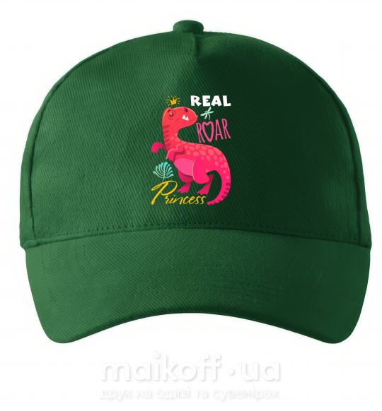 Кепка Real roar princess Темно-зеленый фото