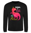 Світшот Real roar princess Чорний фото