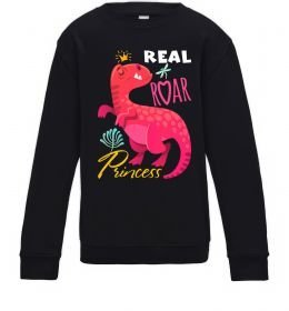 Детский Свитшот Real roar princess