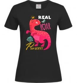 Женская футболка Real roar princess