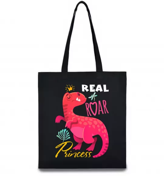 Эко-сумка Real roar princess Черный фото