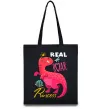 Эко-сумка Real roar princess Черный Эко-сумка Real roar princess Черный фото
