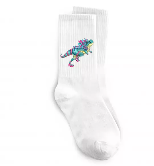 Носки T-Rex cabaret Белый фото