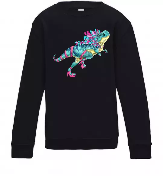 Детский Свитшот T-Rex cabaret Черный фото
