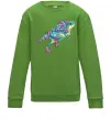 Детский Свитшот T-Rex cabaret Лаймовый фото