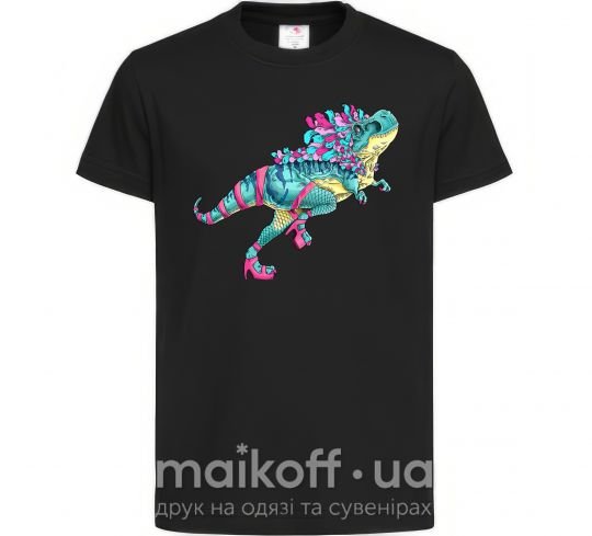 Дитяча футболка T-Rex cabaret Чорний фото
