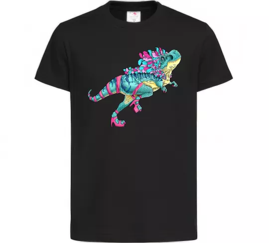 Дитяча футболка T-Rex cabaret Чорний фото