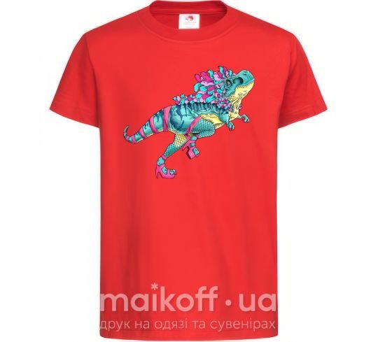 Дитяча футболка T-Rex cabaret Червоний фото