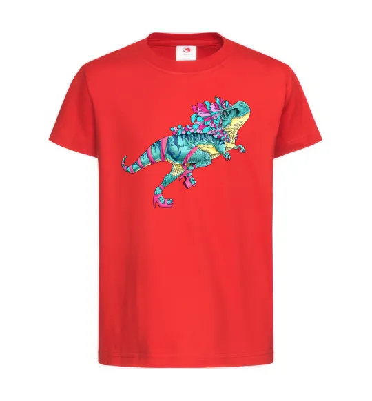 Детская футболка T-Rex cabaret Красный фото