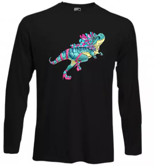 Лонгслив T-Rex cabaret Черный фото