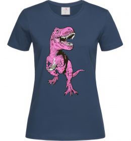 Жіноча футболка Динозавр з чашкою кави