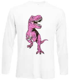 Лонгслив Age of dinosaurs Белый фото