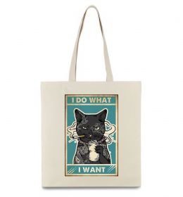 Еко-сумка Cat I do what I want