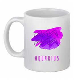 Чашка керамическая Краски водолей