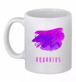 Чашка керамічна Aquarius Білий фото