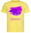 Чоловіча футболка Краски водолей Лимонний фото