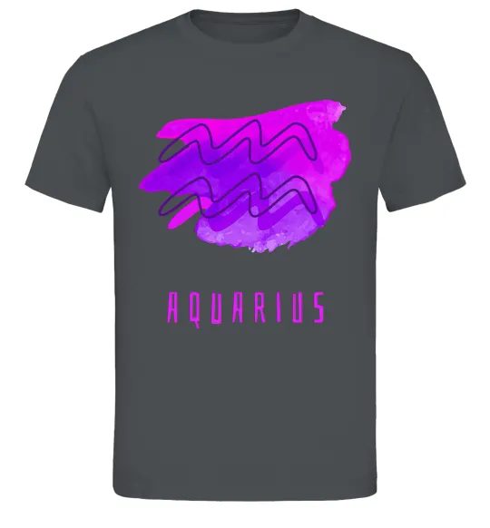 Чоловіча футболка Краски водолей Графіт фото