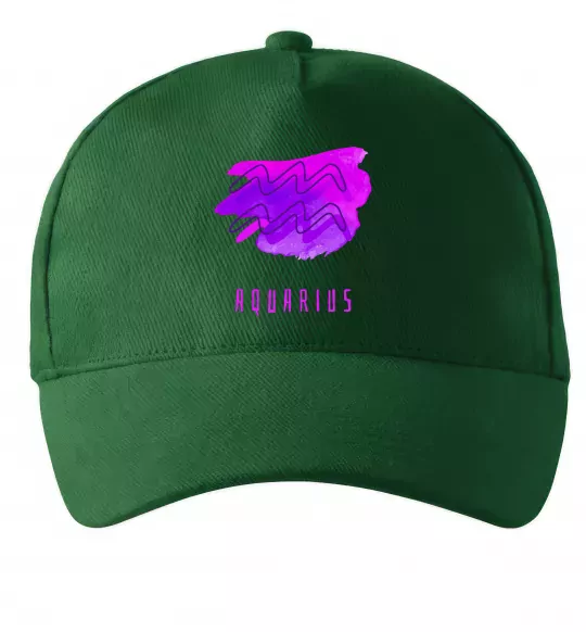 Кепка Краски водолей Темно-зеленый фото