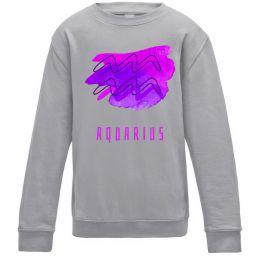 Детский Свитшот Краски водолей Детский Свитшот Краски водолей