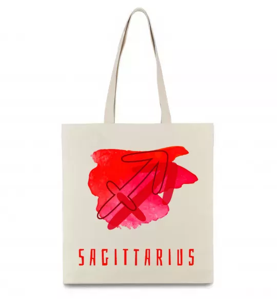 Еко-сумка Фарби стрілець Бежевий фото