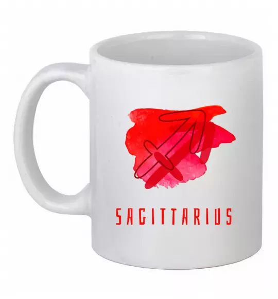 Чашка керамическая Фарби стрілець Белый фото