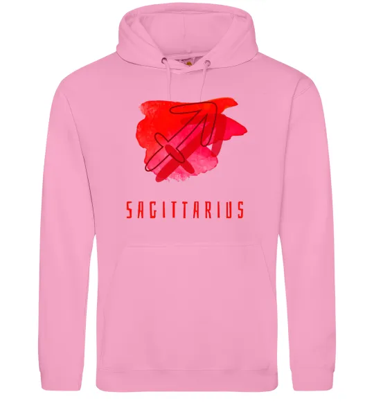 Мужская толстовка (худи) Фарби стрілець Розовый фото