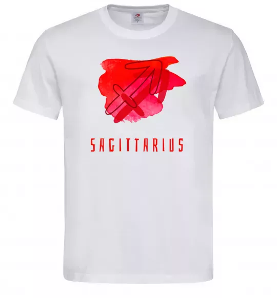 Чоловіча футболка Фарби стрілець Білий фото