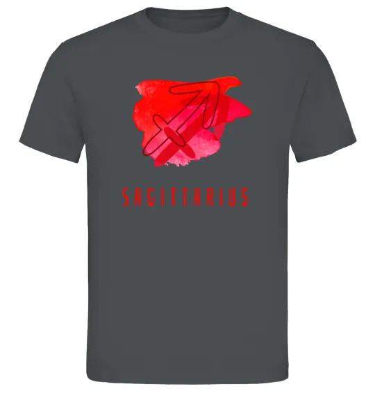 Чоловіча футболка Фарби стрілець Графіт фото