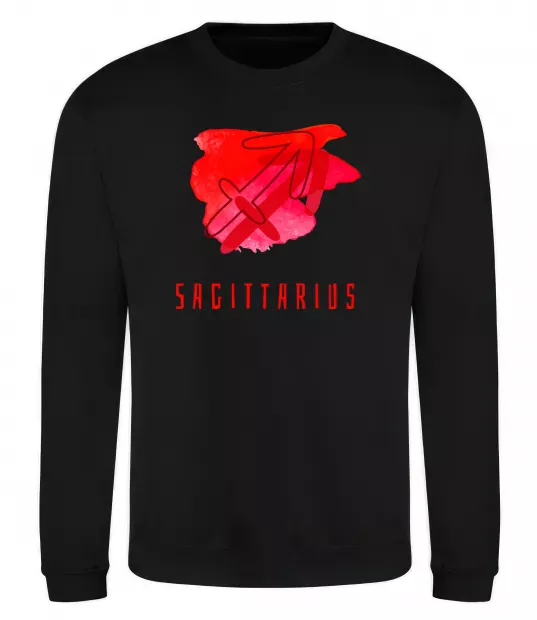 Свитшот Фарби стрілець Черный фото