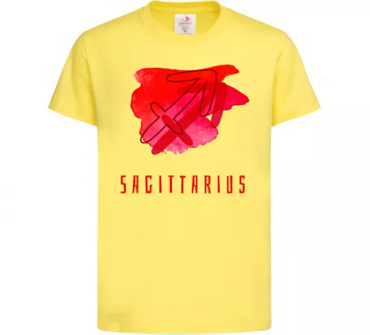 Дитяча футболка Фарби стрілець Лимонний фото